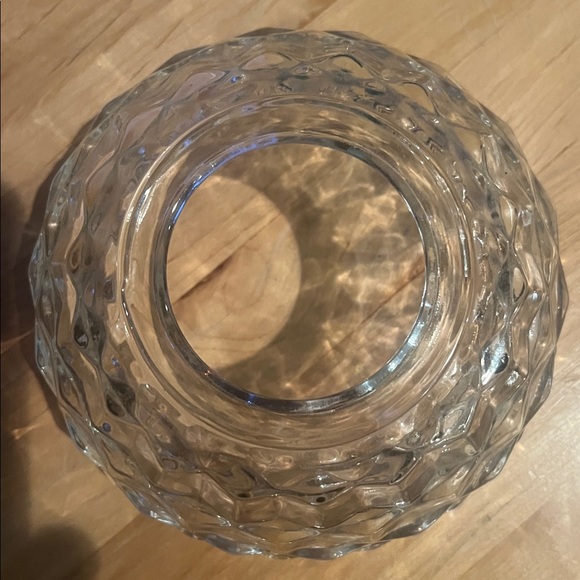 1/2 TOP ONLY Homco diamond point sphere fairy lamp - Picture 3 of 3